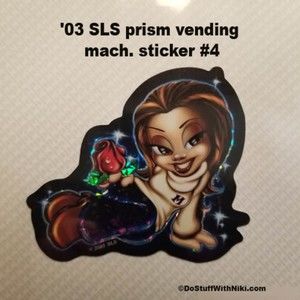'03 SLS prism vending mach. sticker #4